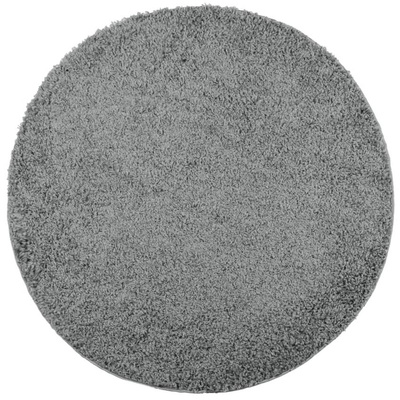 vidaXL Dywan z długim włosiem PAMPLONA, zielony, Ø 100 cm