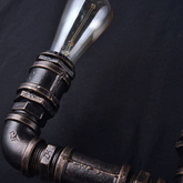 Kinkiet Led Industrialny Rury Retro 2xE27 Aruzzo Tubo