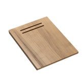 QUADRON | MARC 110 FM PRODUKT NA ZAMÓWIENIE | granitowy zlewozmywak kuchenny SZAROBEŻOWY + MIEDŹ PVD | wymiary: 75 x 49 x 24 cm | akcesoria: syfon, dozownik, deska | 1-komorowy na równi w blatem | podbudowa szafki od: 80 cm