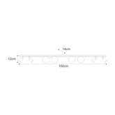 Lampa sufitowa K-5833 z serii ASPA