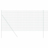 Ogrodzenie Euro 1,2 x 25 m Żelazo pokryte PVC zielony
