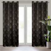 Zasłona Przel czarna 140x250