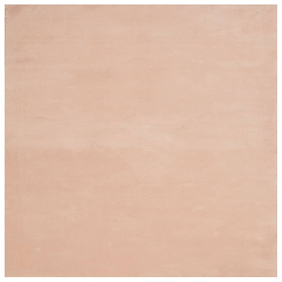 vidaXL Dywan HUARTE z krótkim włosiem, różowy, 160x160 cm