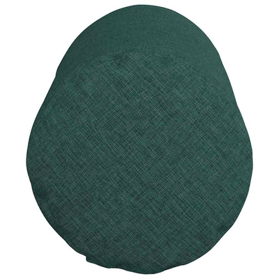 Poduszki Wałkowe 2 pcs Ciemna zieleń ? 15 x 40 cm tkanina
