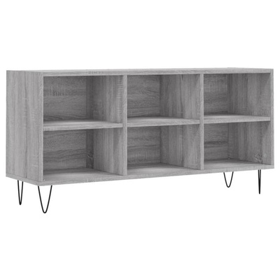 Szafka pod TV, szary dąb sonoma, 103,5x30x50 cm vidaXL
