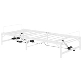 Elektro Regulowany Stelaż Łóżka Biały 75 x 190 cm Stal
