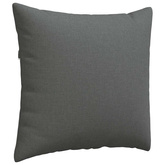 Poduszki na sofę 2 pcs Ciemnoszary 50 x 50 cm tkanina