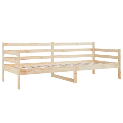 Łóżko dzienne bez materaca, 90x190 cm, lite drewno sosnowe