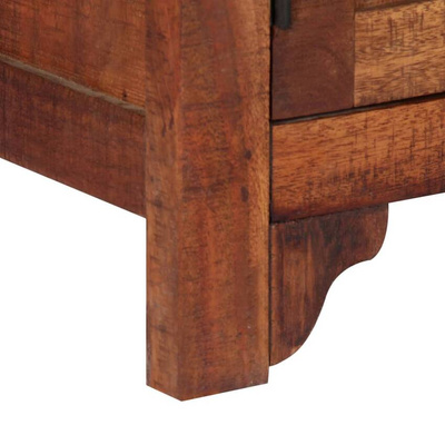 vidaXL Szafka pod TV, 120x30x40 cm, lite drewno akacjowe
