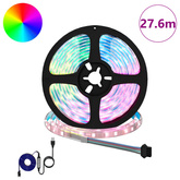 Taśma LED 12 pcs Czarny i przezroczysty 2300 mm Miedź i plastik