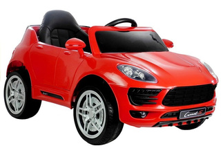 Auto Na Akumulator CORONET S Dla Dziecka Czerwony Pilot Światła Led