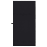 Ręczniki Sportowe 2 pcs Czarny 180 x 90 cm Poliester i poliamid