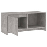 vidaXL Szafka pod TV, szarość betonu, 90x35x40 cm