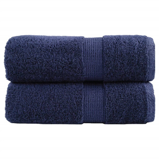 Ręczniczki premium, SOLUND, 2 szt., granatowe, 30x50 cm, 600 g/m?