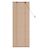 Roleta brązowy 50 x 160 cm Bambus