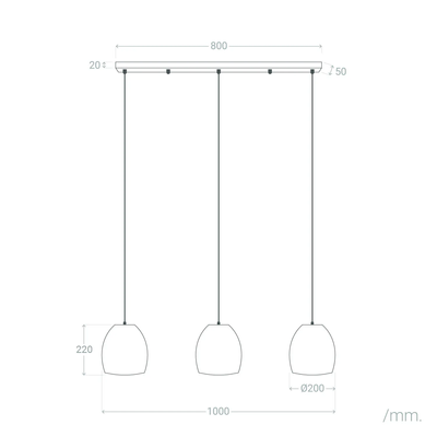 Lampa Wisząca Bohp z Plecionego Papieru Abruzzo Francesca 3xE27