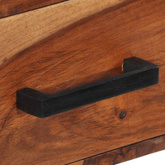 vidaXL Biurko z 2 szufladami, 110x50x77 cm, lite drewno sheesham