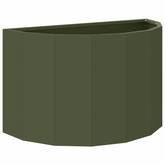 Donica Zielony oliwkowy 60 x 30 x 35 cm Stal