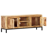 vidaXL Szafka pod TV, 118x30x45 cm, lite drewno mango