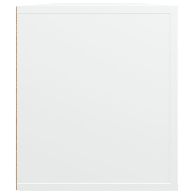 vidaXL Szafka pod TV, biała, 100x35x40 cm, materiał drewnopochodny