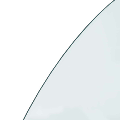 Szklana płyta kominkowa przezroczysty 1200 x 600 mm Szkło