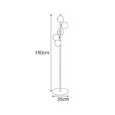 Lampa podłogowa K-5696 z serii SATURNO