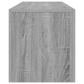 Szafka TV z oświetleniem LED, szary dąb sonoma, 140x36,5x40 cm