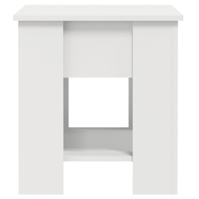 Stolik kawowy, biały, 101x49x52 cm, materiał drewnopochodny