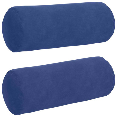 Poduszki Wałkowe 2 pcs Niebieski policyjny ? 15 x 40 cm