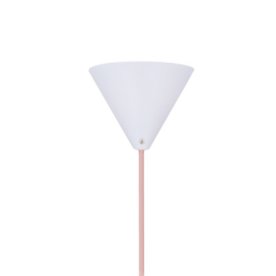 Lampa wisząca różowa stożek Voss Ledea 50101180