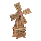 Wiatrak Ogrodowy Drewniany 85cm [W1]