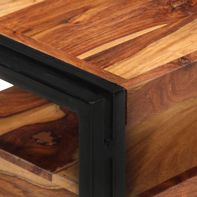 vidaXL Szafka pod TV, 120 x 30 x 40 cm, lite drewno sheesham