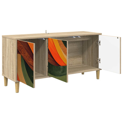 Szafka pod telewizor BONN 102 x 33 x 50 cm Sonoma