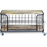 vidaXL Szafka pod TV, drewno mango, 100x40x45 cm