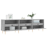 vidaXL Szafka pod TV, szarość betonu, 150x30x44,5 cm model standard
