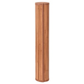 vidaXL Dywan prostokątny, brązowy, 100x500 cm, bambusowy