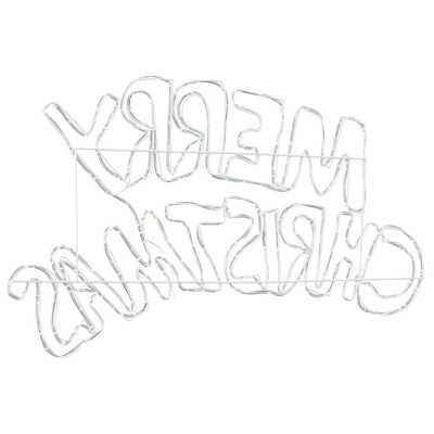 Znak Świąteczny Wielokolorowe 99,5 x 54 cm PVC