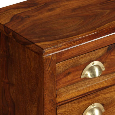 vidaXL Szafka pod TV z drewna sheesham, 120 x 40 x 30 cm
