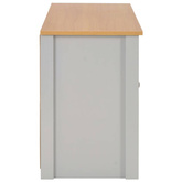 vidaXL Szafka pod TV, szara, 120 x 39 x 58 cm