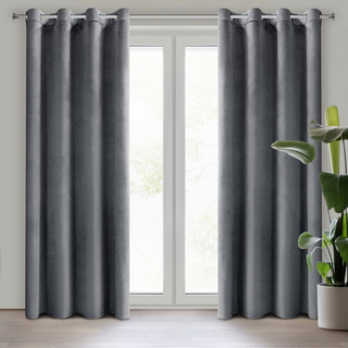 Zasłona Melanie grafitowa 140x250