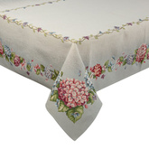 Obrus popielaty 140x180