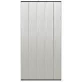 Moskitiera na drzwi, 5-panelowa, czarna, 120x240 cm