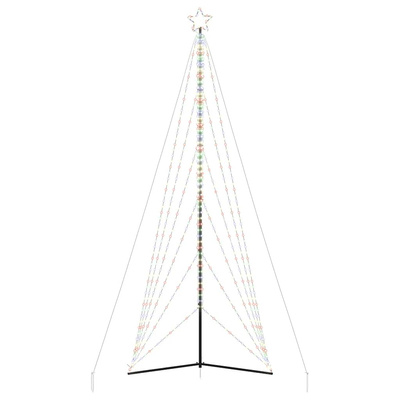 Choinka LED 861 LED Kolorowa 478 cm
