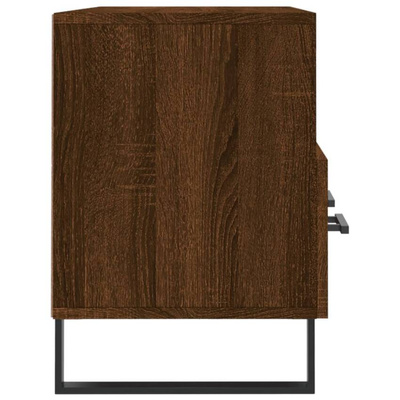 vidaXL Szafka pod TV, brązowy dąb, 102x36x50 cm
