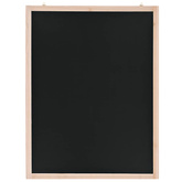 vidaXL Wisząca tablica kredowa, drewno cedrowe, 60 x 80 cm