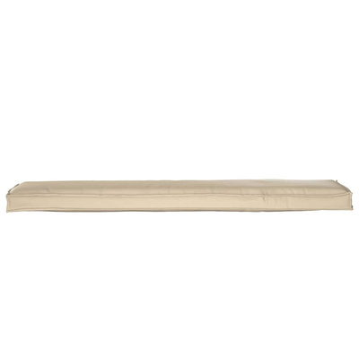 Poduszka na paletę Beżowy 180 x 40 x 8 cm Materiał Oxford