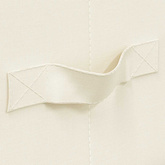 Pojemniki, 2 szt., tkanina, 50x30x25 cm, kremowe