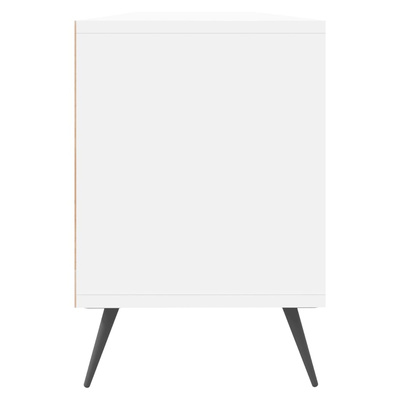 vidaXL Szafka pod TV, biała, 150x30x44,5 cm, materiał drewnopochodny wariant 4