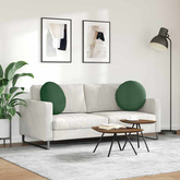 Poduszki na siedziska 2 pcs Ciemna zieleń ?50 x 19 cm
