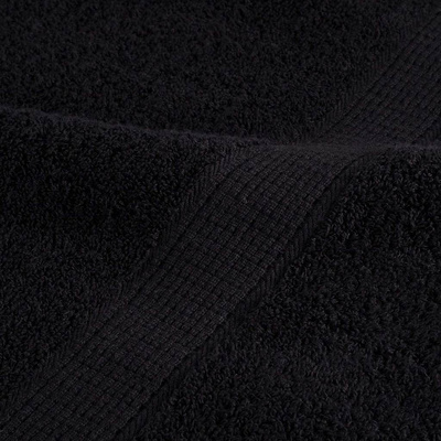Ręcznik Gościnny SOLUND 25 szt. Czarny 80 x 200 cm 550 gsm